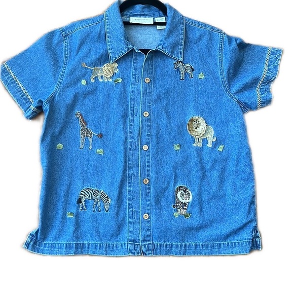 Vintage Lemon Grass Denim - Picture 3 of 9